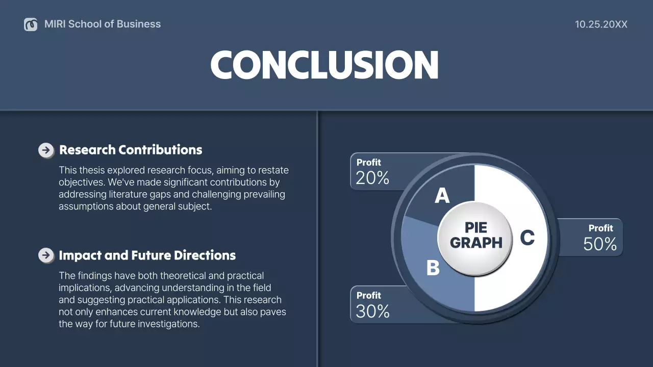 Blue Professional Thesis Presentation
