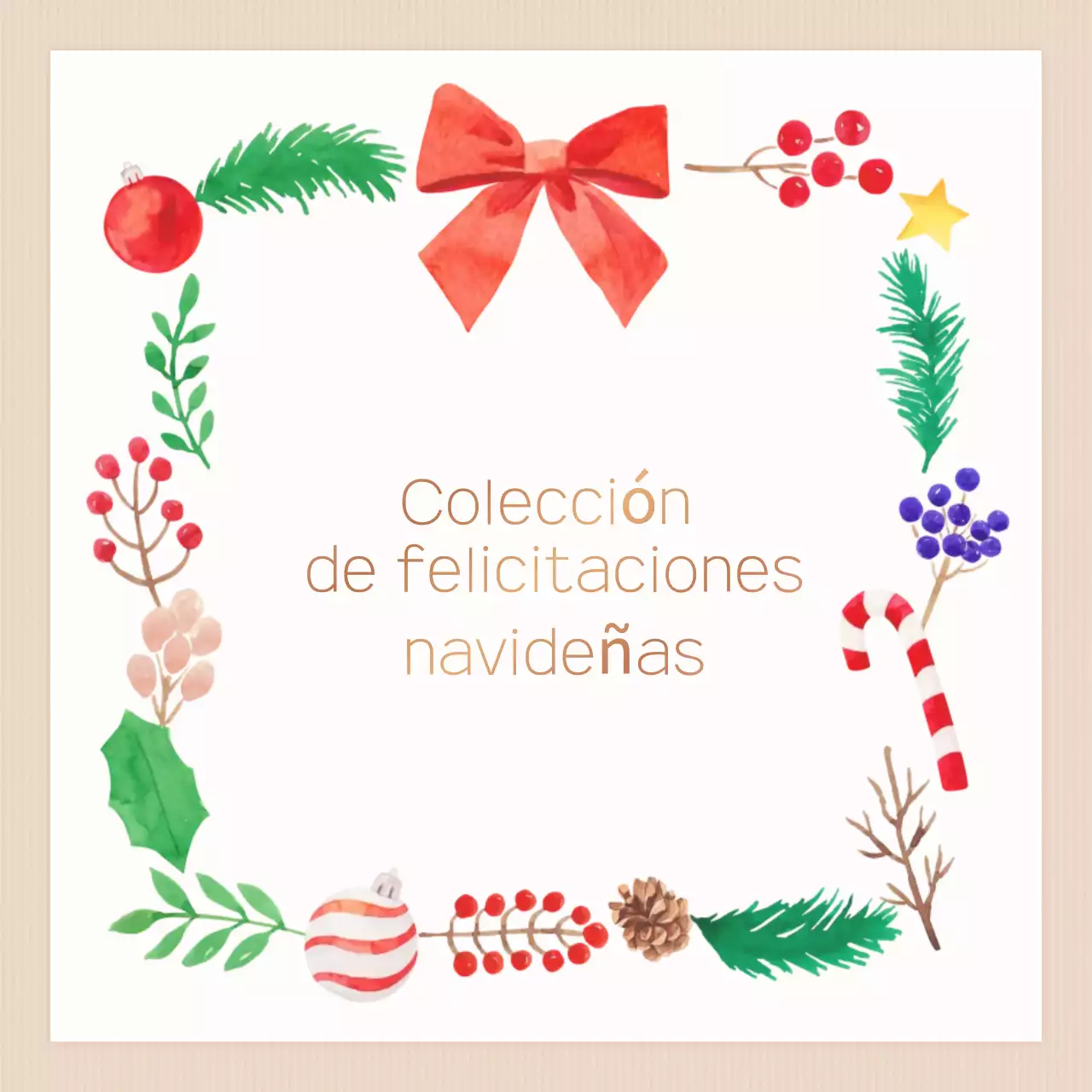 Tarjeta de felicitación roja