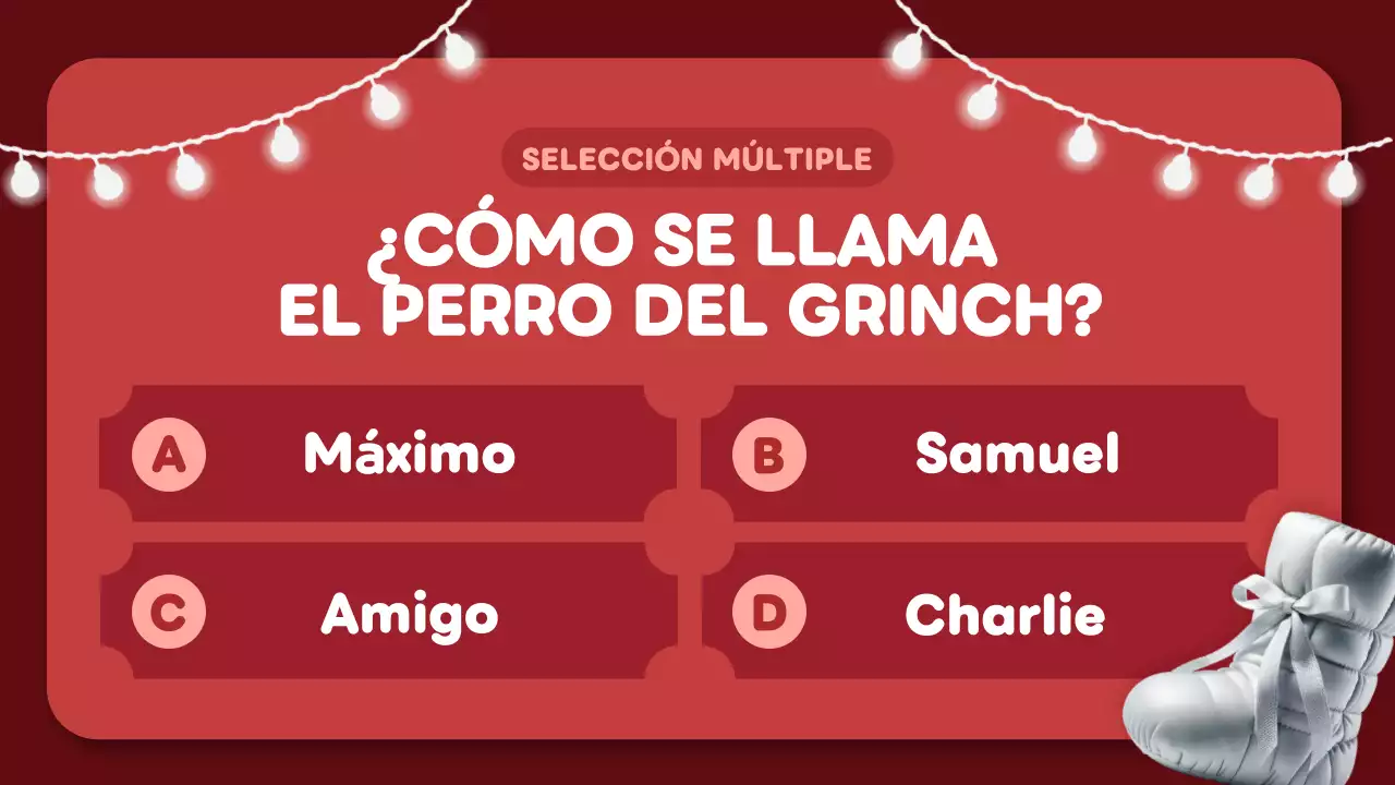 diseño del cuestionario de navidad