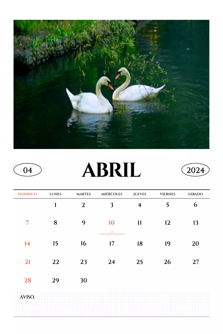 Calendario de pared de estilo sencillo con concepto de fotografía de viajes emocional en blanco y negro