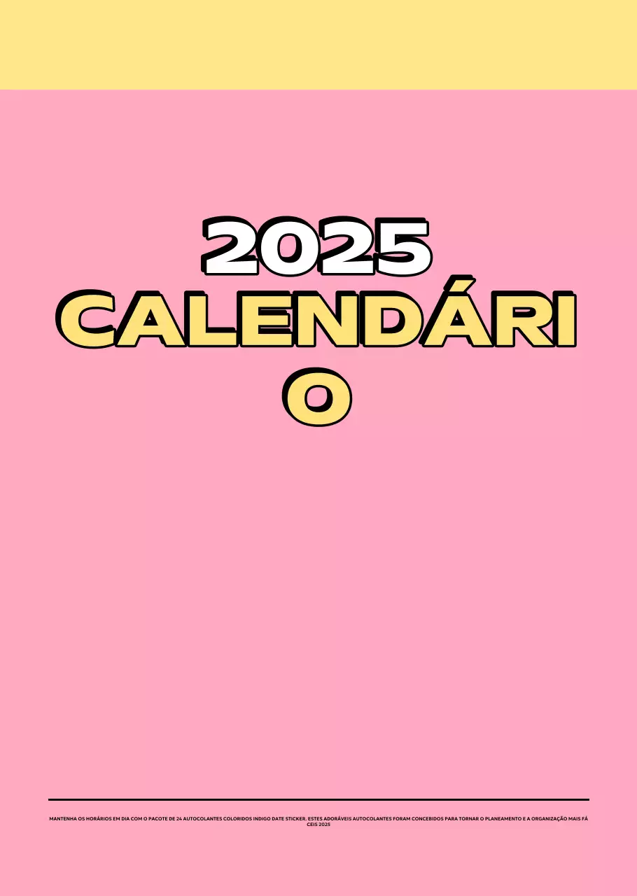 Calendários coloridos com uma variedade de ilustrações retro