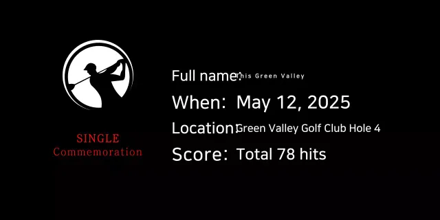 Celebrating White's Simple Golf