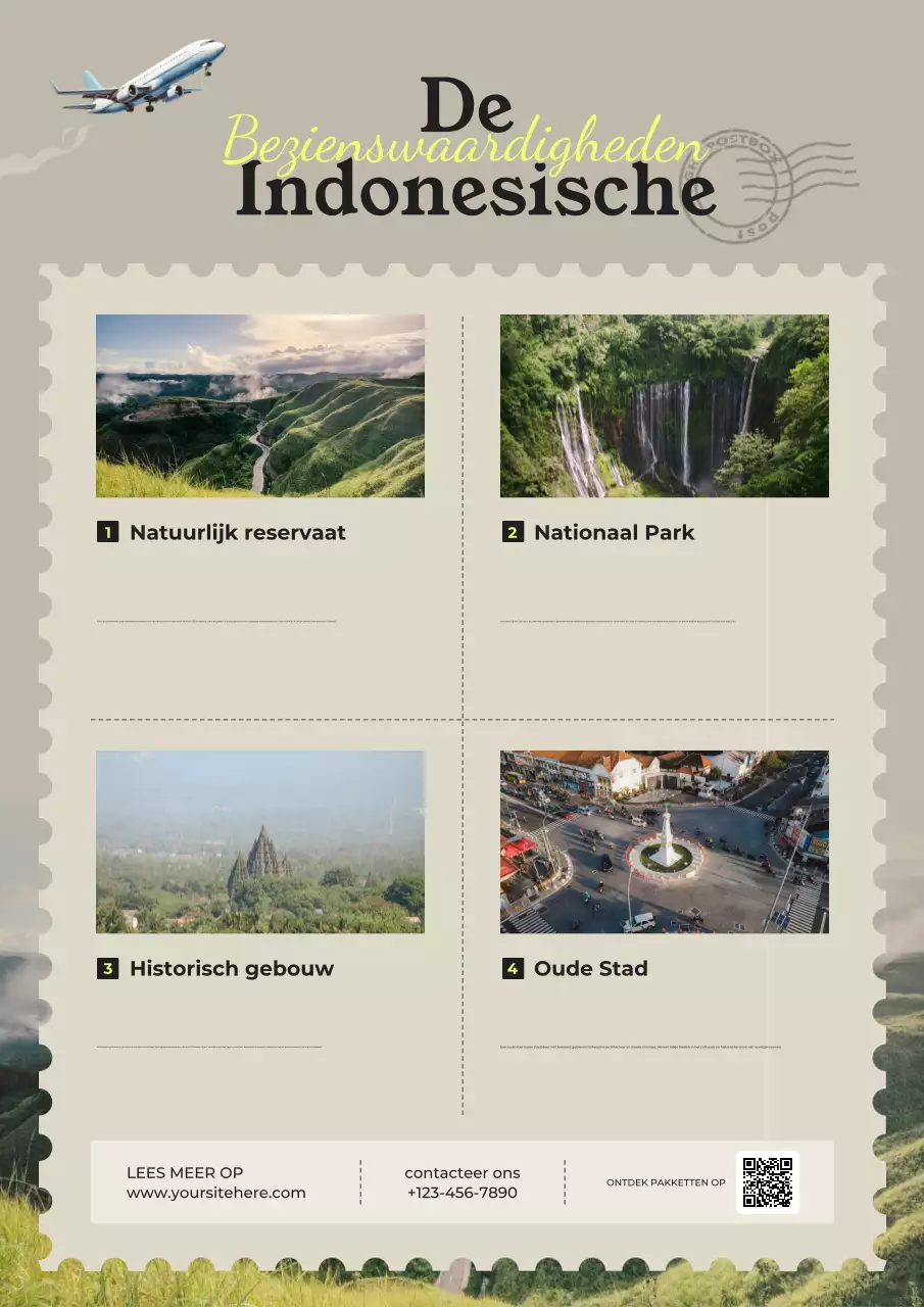 beige klassieke reisgids