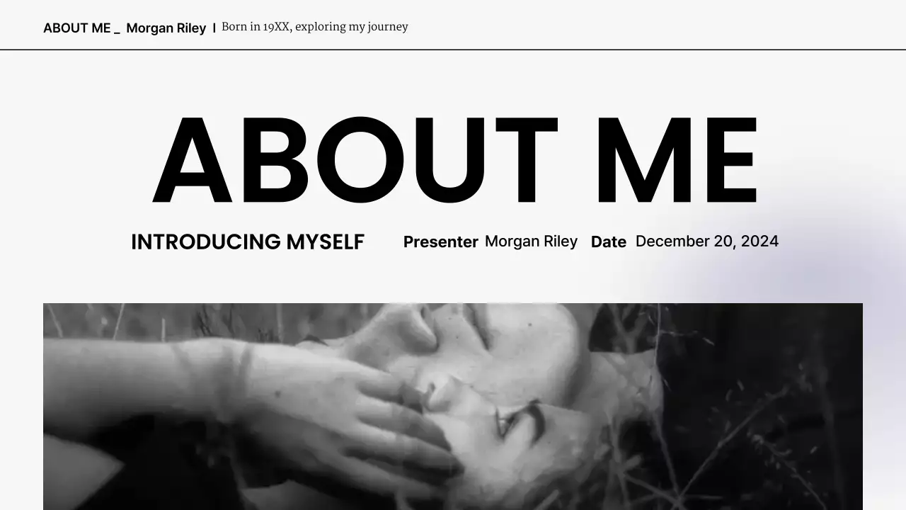 Bài trình bày tiểu sử hiện đại của người da đen