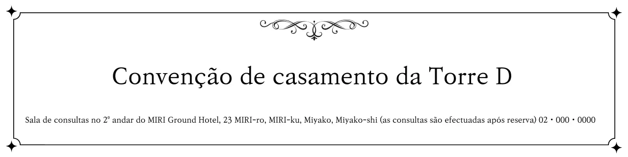 Anúncio de casamento clássico negro