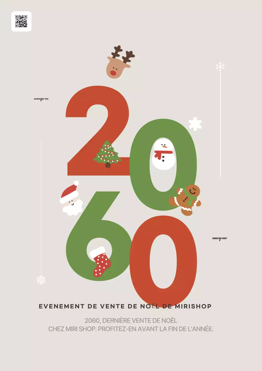 Beige Simple Christmas Sale