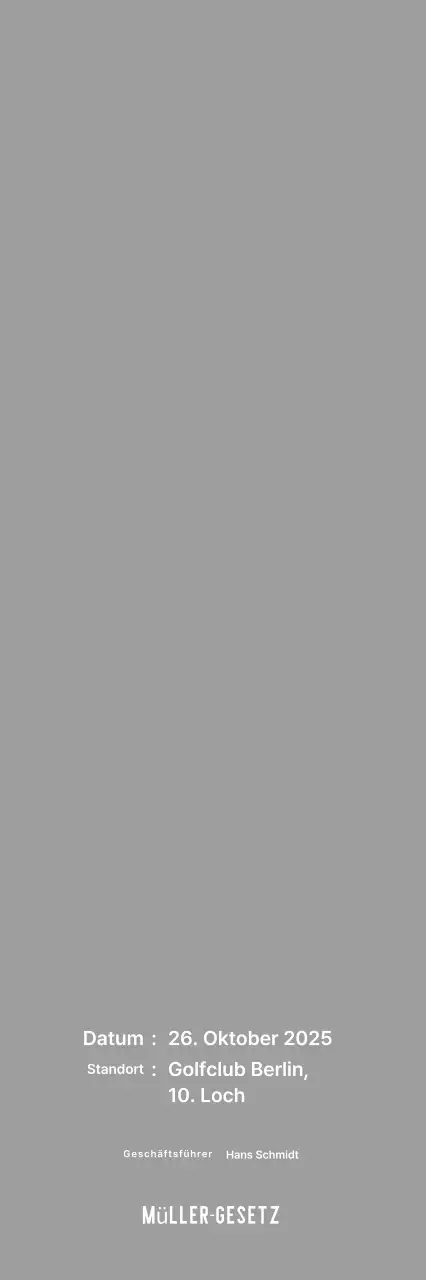 Hübsche Golfturnier-Plakette mit einem Adler