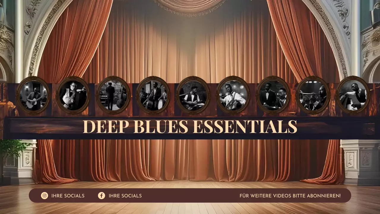 braune Vintage-Musik-Wiedergabeliste