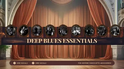 braune Vintage-Musik-Wiedergabeliste