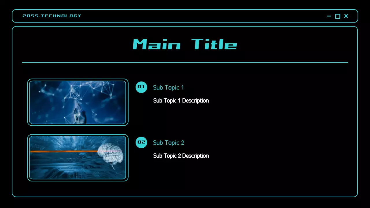 AIプレゼンテーション_テンプレート308