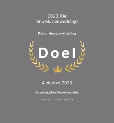 Grey Simple Muzieklijst