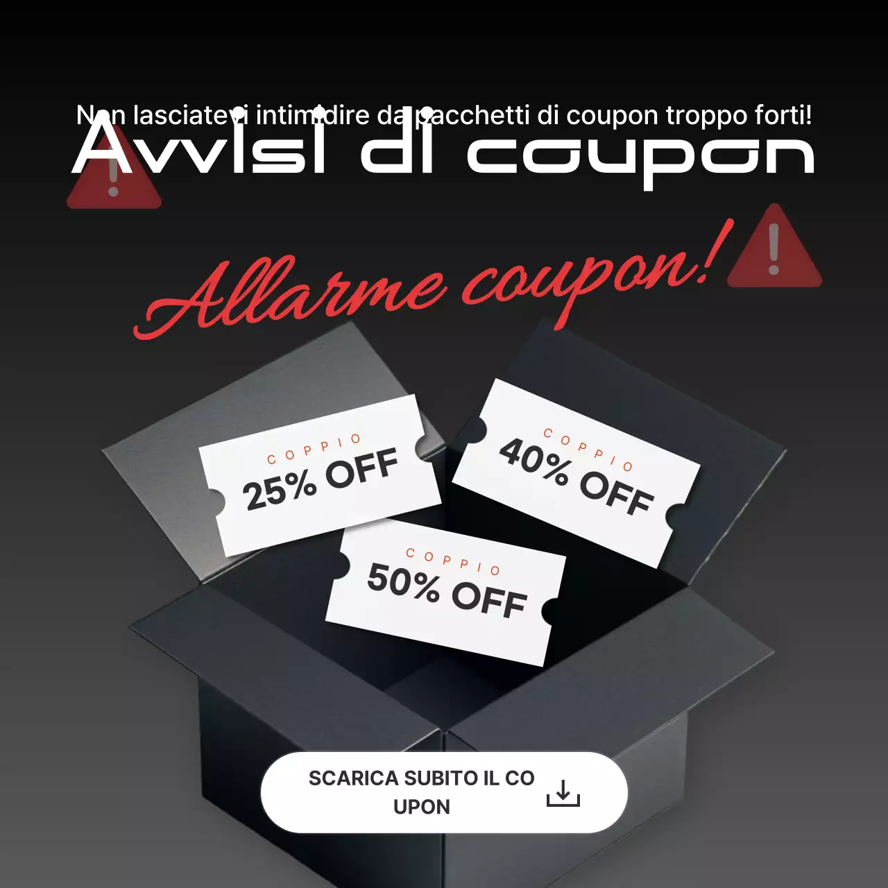 Promozione Sconto Azzurro Moderno