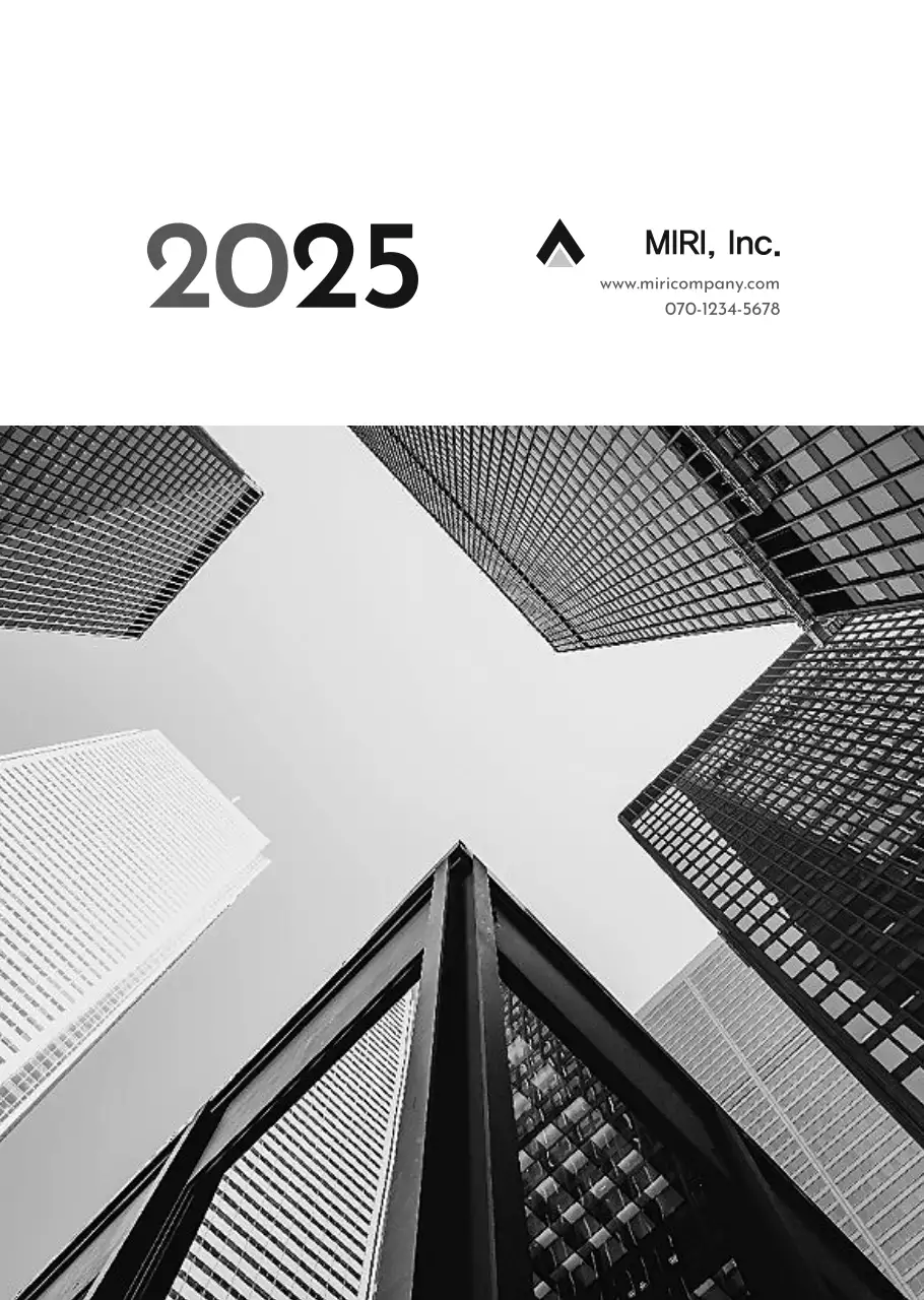 Calendário empresarial simples cinzento