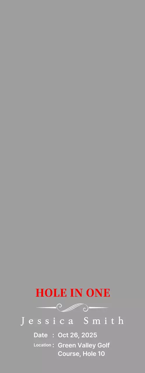 Placa de golfe clássica com uma ilustração de um golfista a jogar golfe