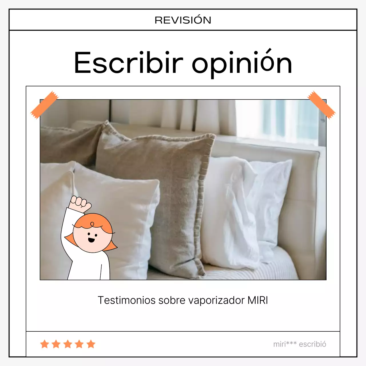 Una colección kitsch de reseñas en naranja y negro