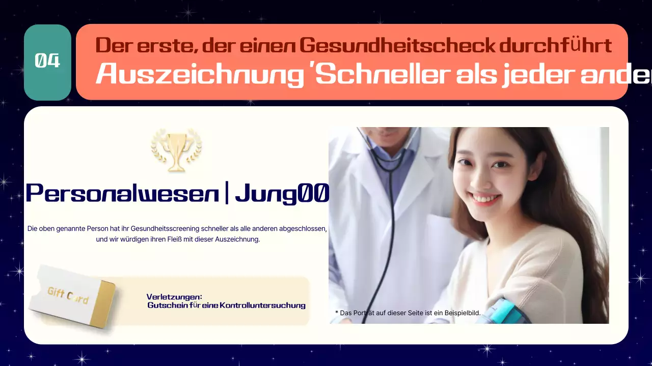 Navy Modern Preisverleihungszeremonie zum Jahresende