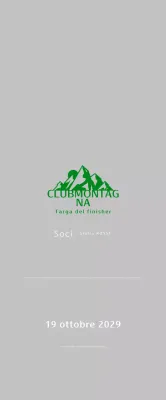 Targa verde di alpinismo semplice