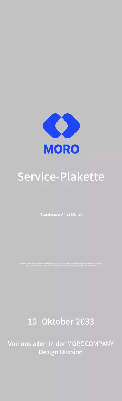 Feiern Sie das blaue Firmenlogo