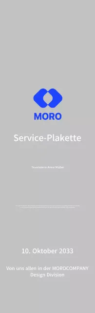 Feiern Sie das blaue Firmenlogo