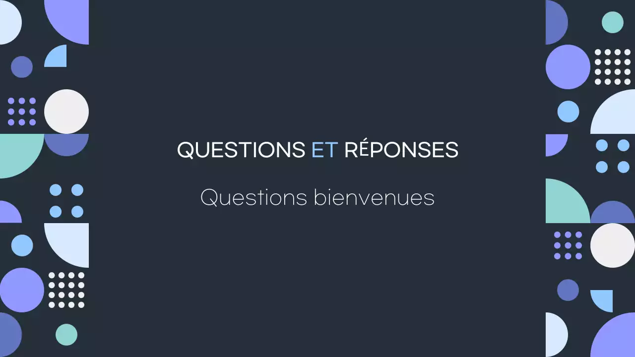 Célébrer la fin de l'année en bleu moderne