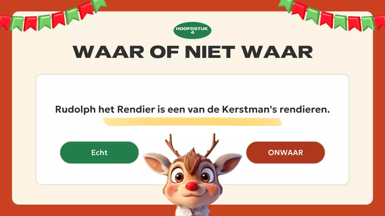 rode feestelijke vakantiepresentatie