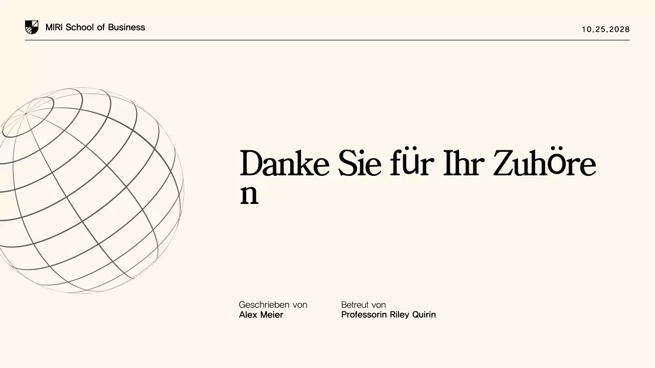 Beige Modern Thesis Presentation