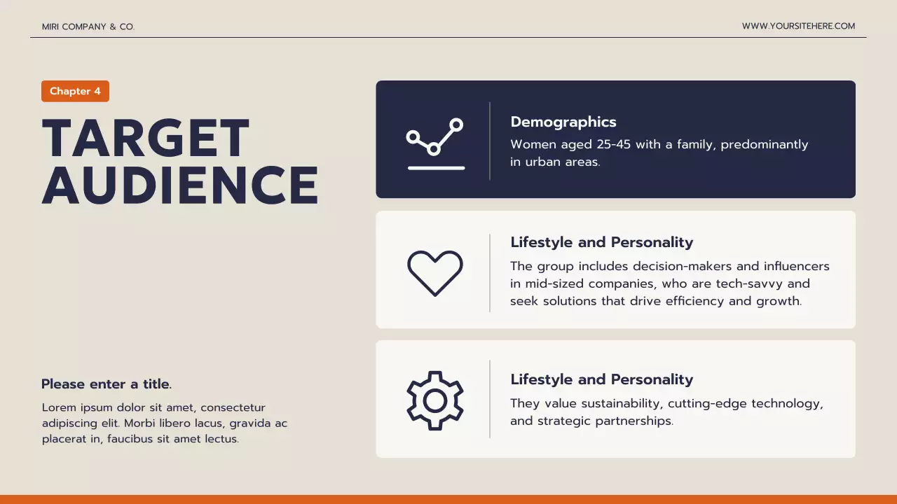 Navy Modern Business Plan Presentation