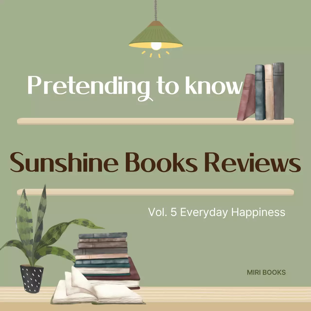 Green Simple Book Review Newsletter Instagram Carousel