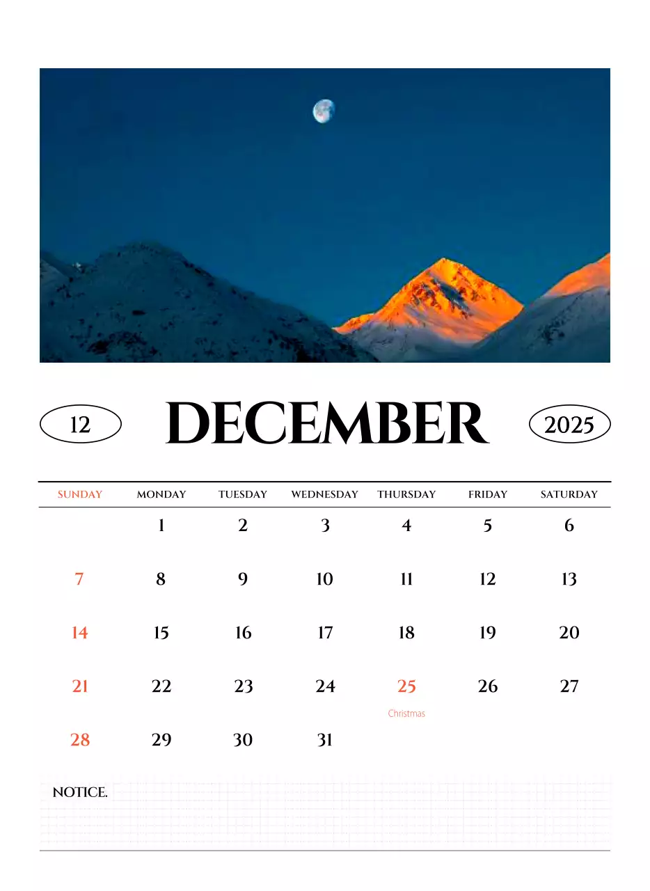 Kalender dinding bergaya sederhana dengan konsep fotografi perjalanan emosional hitam putih