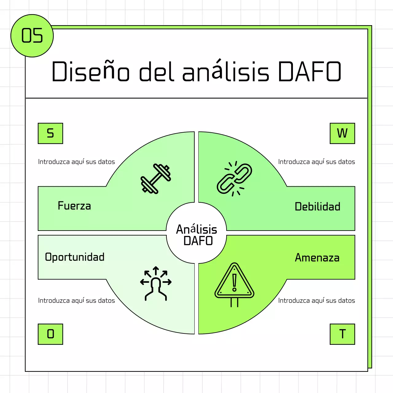 Estado de la Unión: plantilla de empresa sencilla