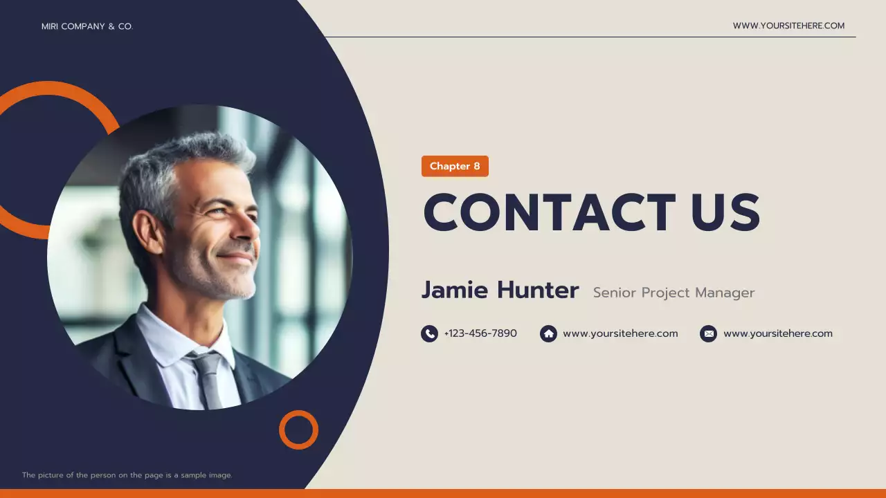 Navy Modern Business Plan Presentation