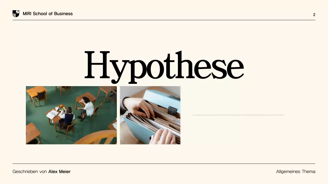 Beige Modern Thesis Presentation