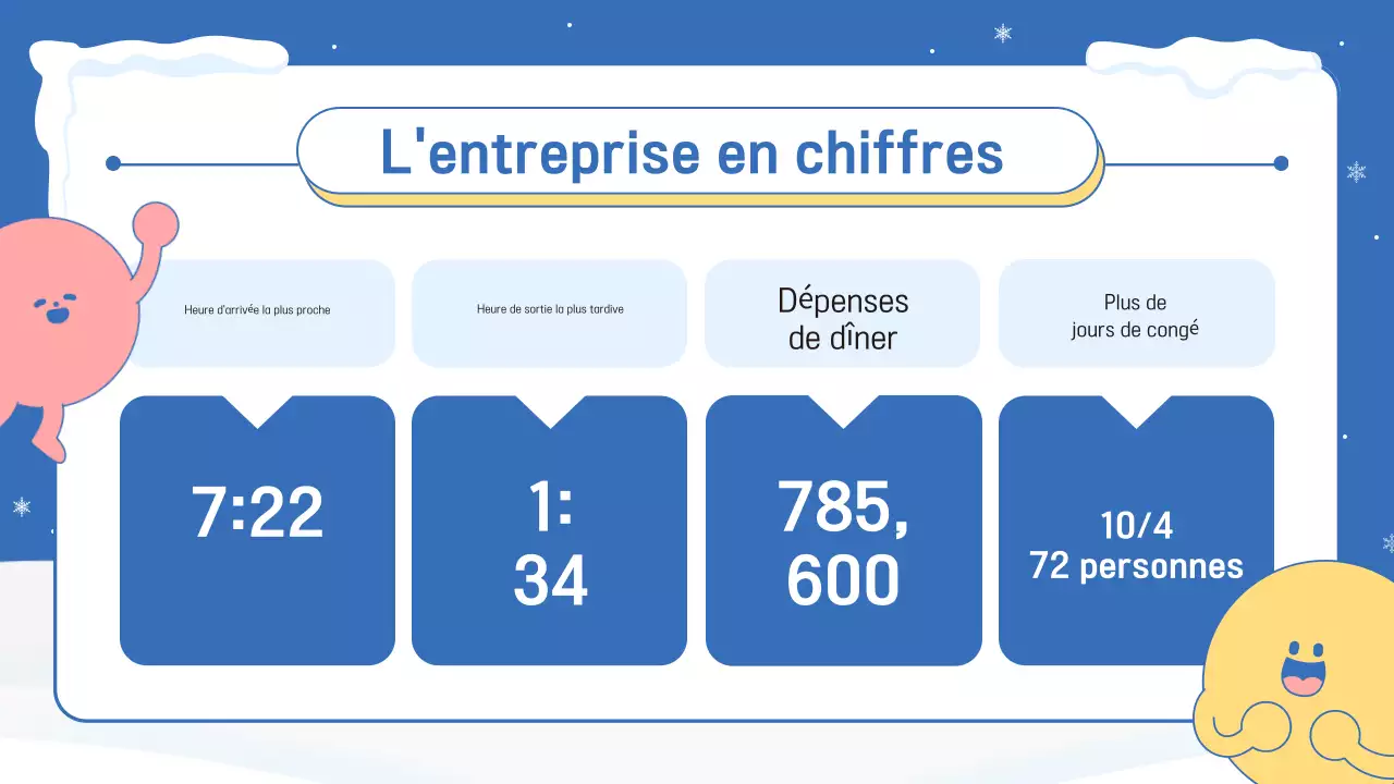 Annonce d'un événement de fin d'année en bleu et rose