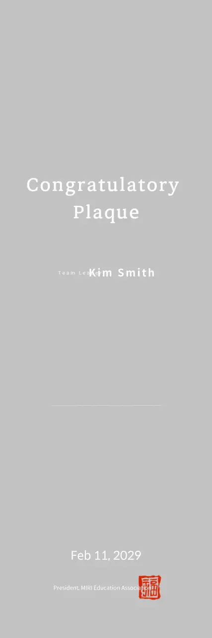 Celebrar a promoção do White Simple