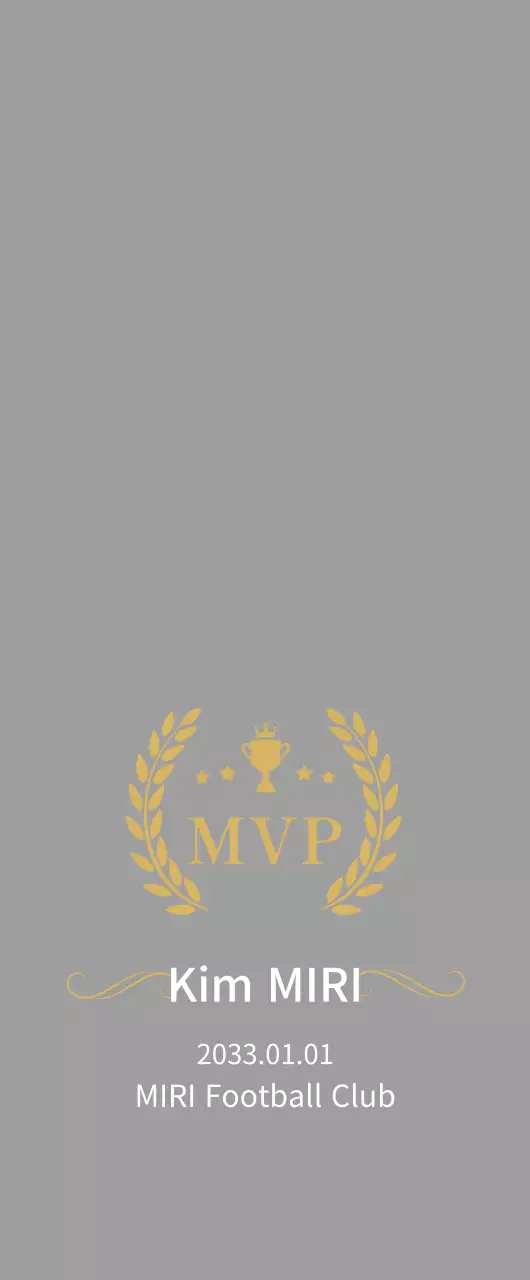 Listado clásico de MVP