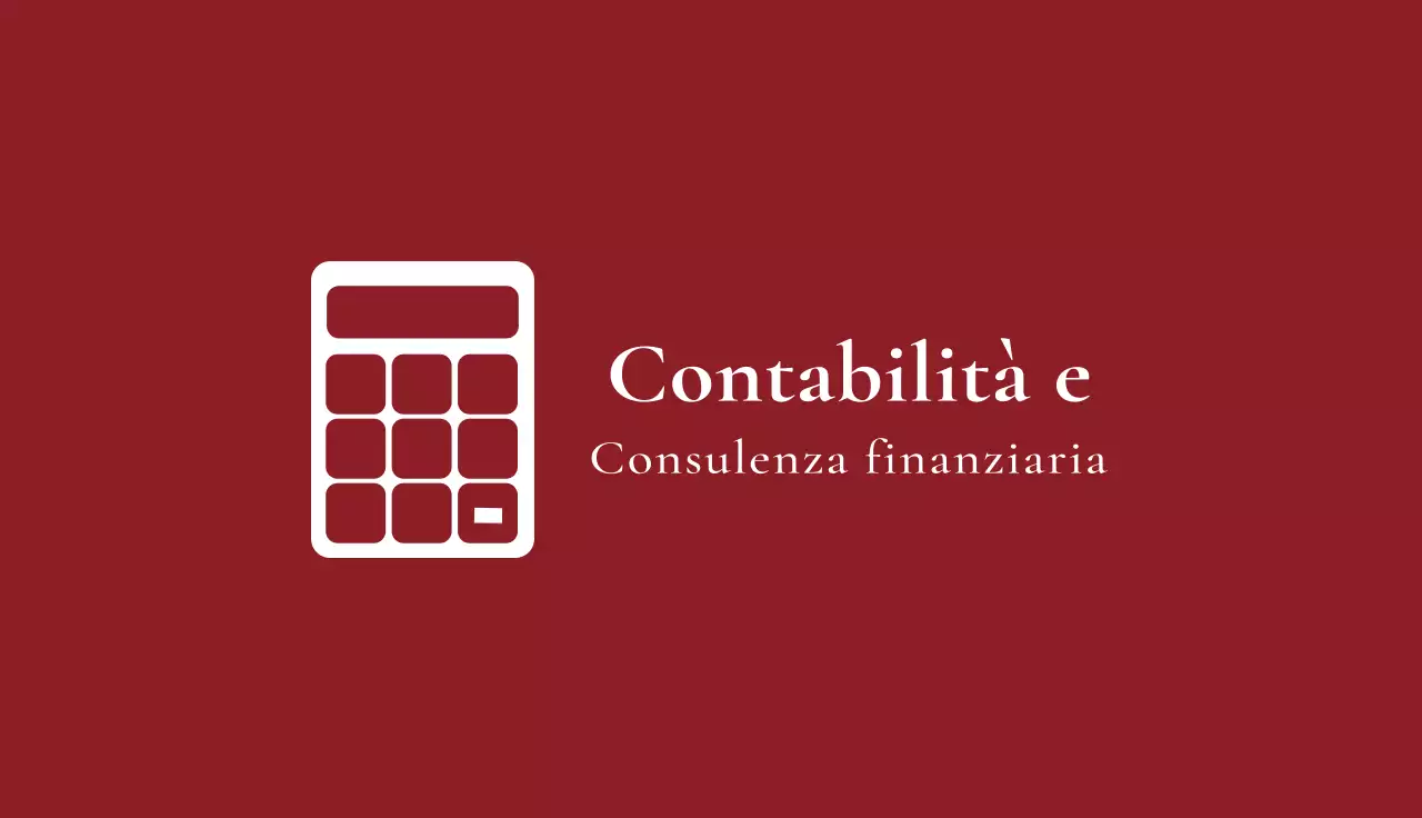 biglietto da visita minimal rosso