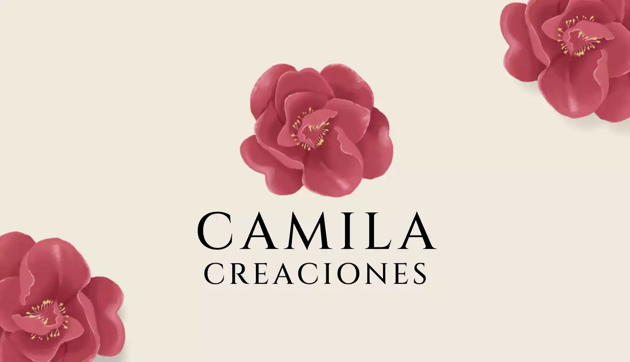 tarjeta de visita elegante beige