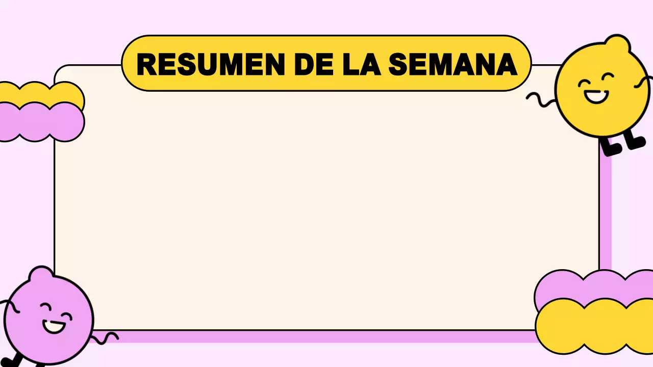 Pink Yellow Playful Class Agenda Presentación