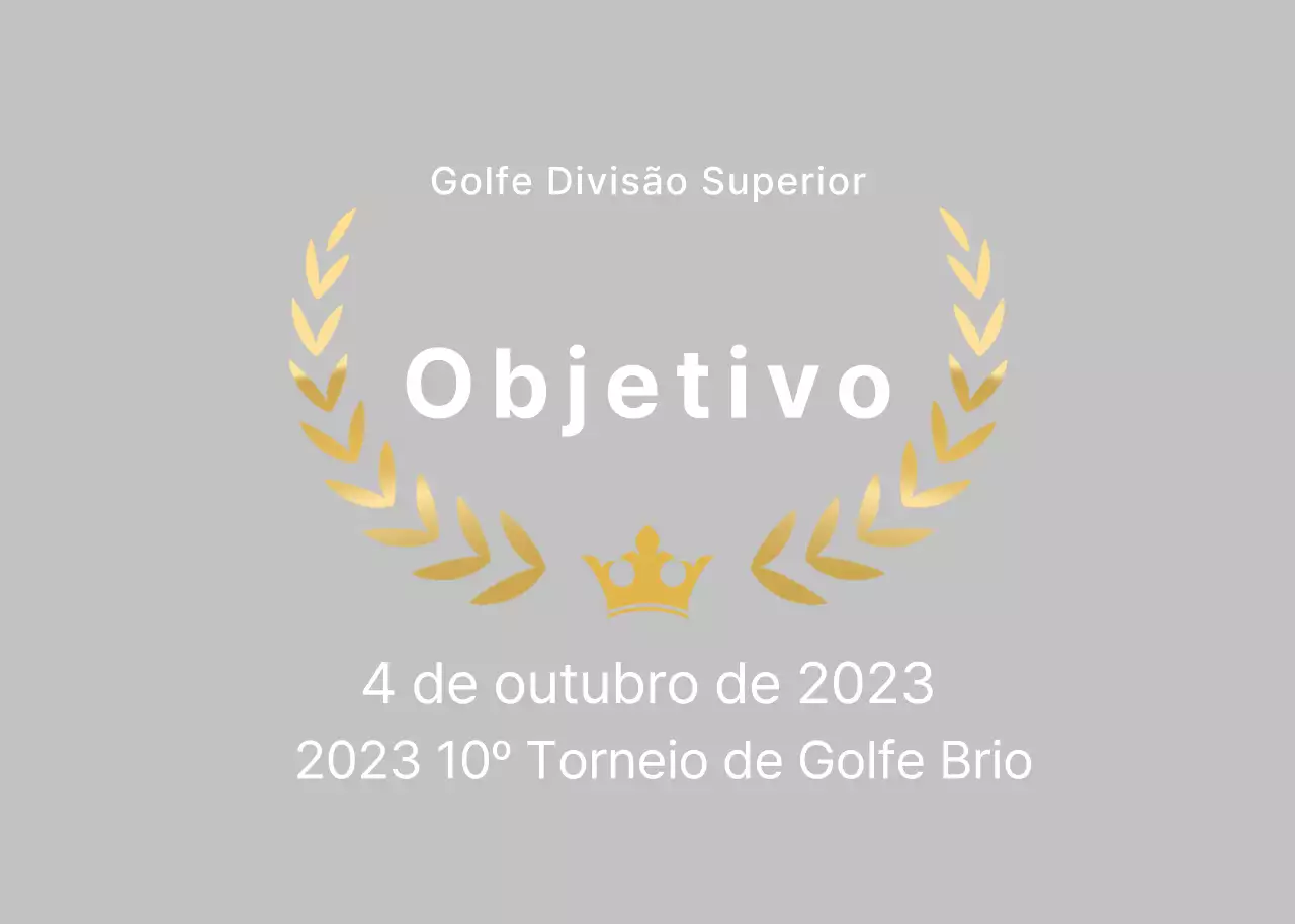 Listagem simples de golfe