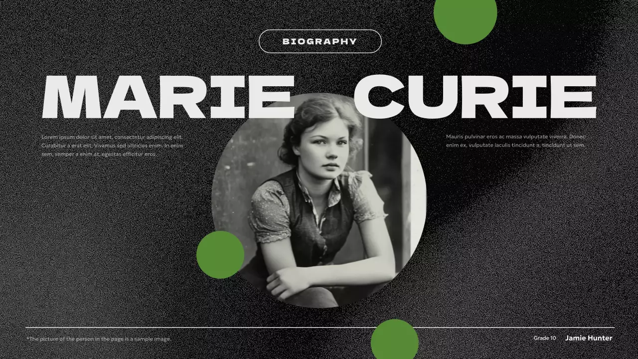 Black Modern Biography Presentation