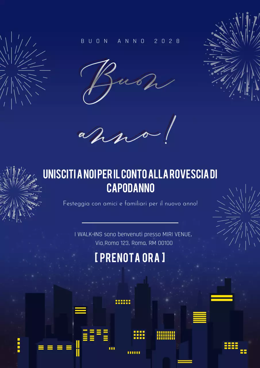 invito moderno per eventi in marina
