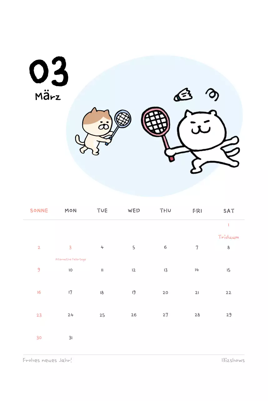 Tageskalender aus Elfenbein