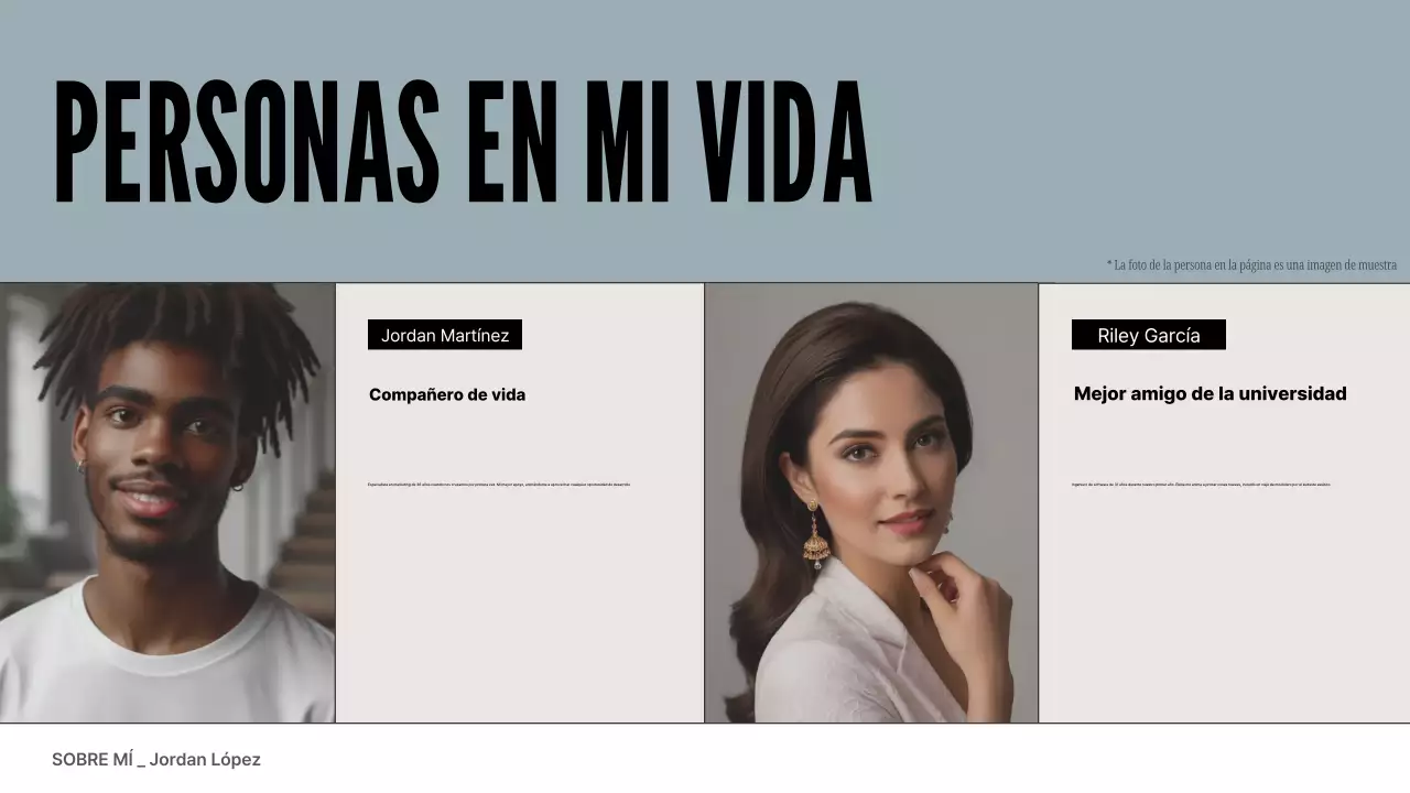 gris azul perfil moderno cartera