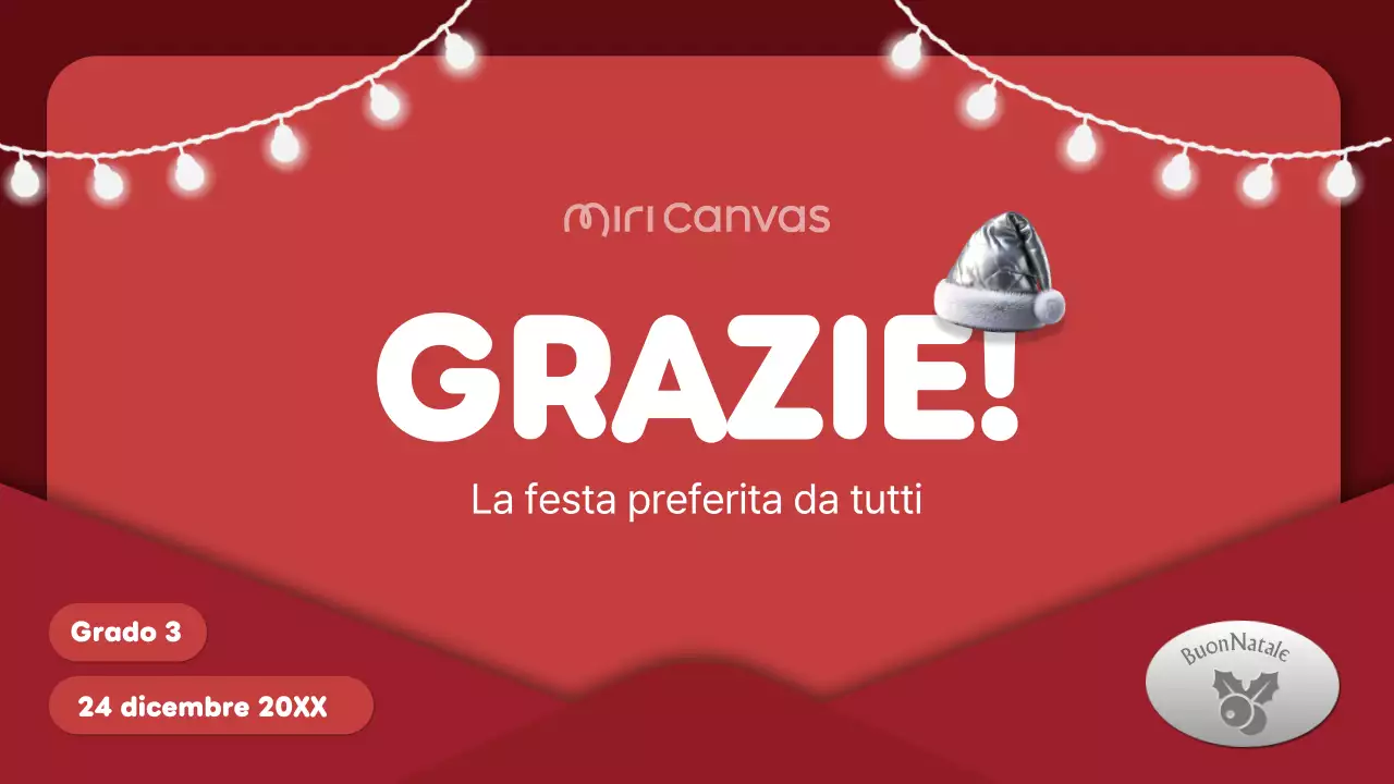 layout del quiz natalizio rosso di tendenza