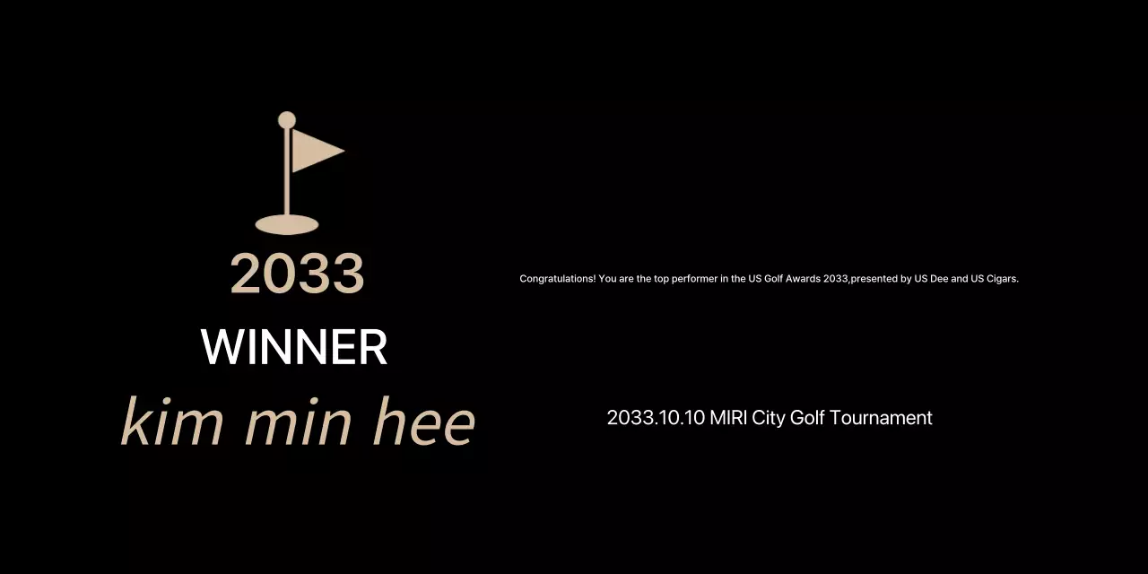 Black Classic Golf Listing