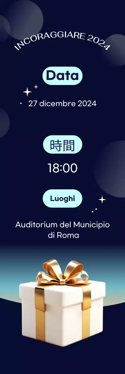 Soirée moderna in blu navy