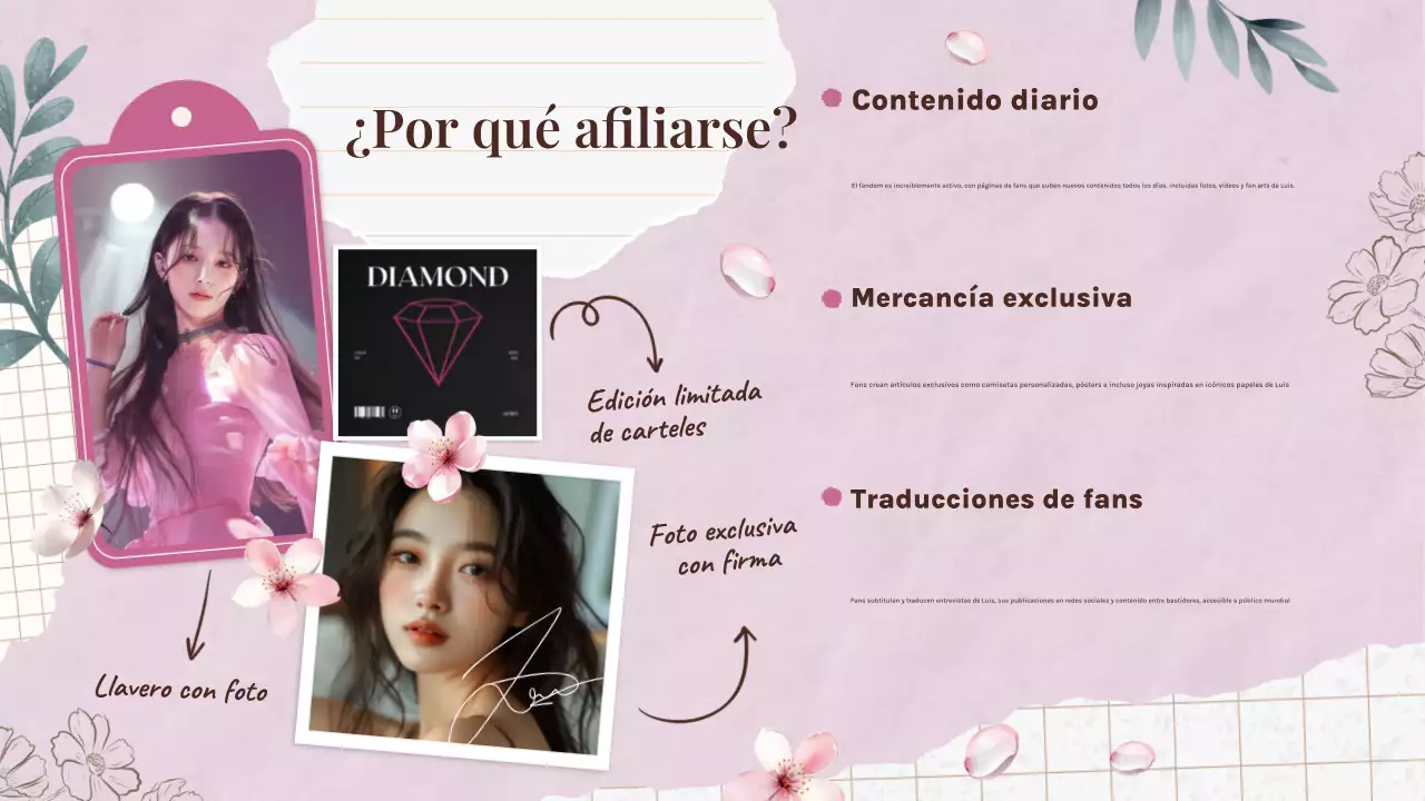 Pink k-drama pitch deck