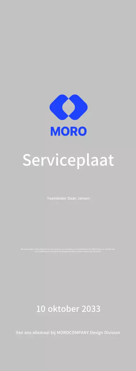 Vier het blauwe bedrijfslogo