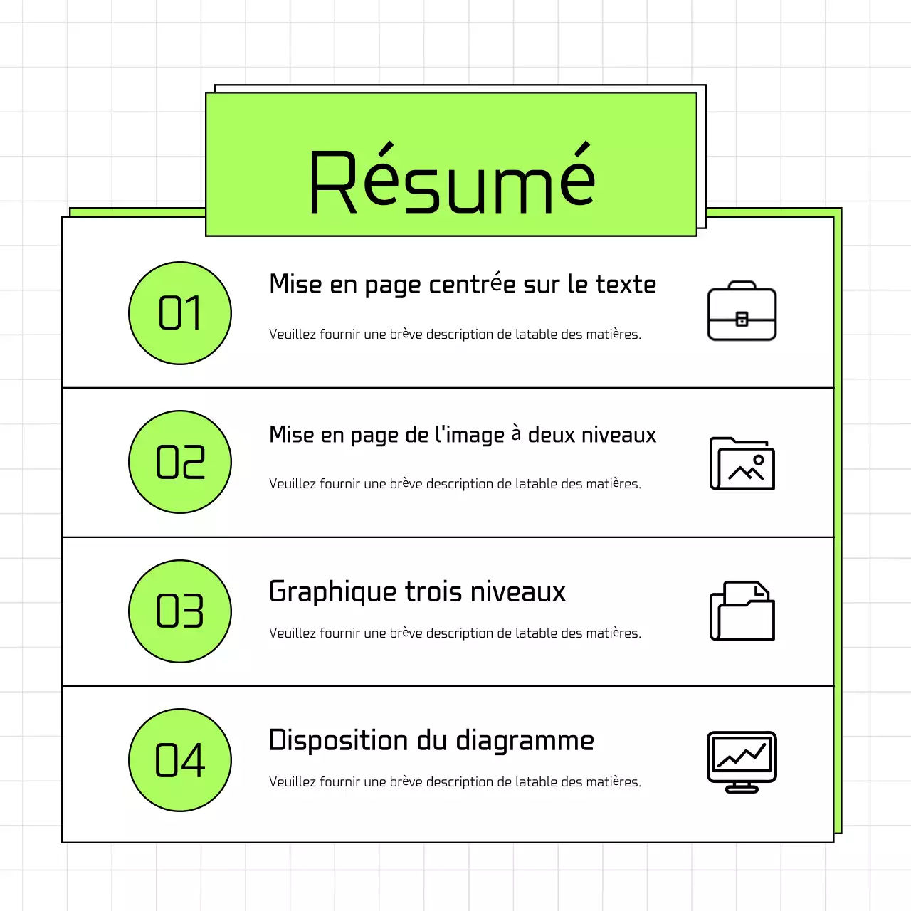 État de l'Union : modèle simple d'entreprise
