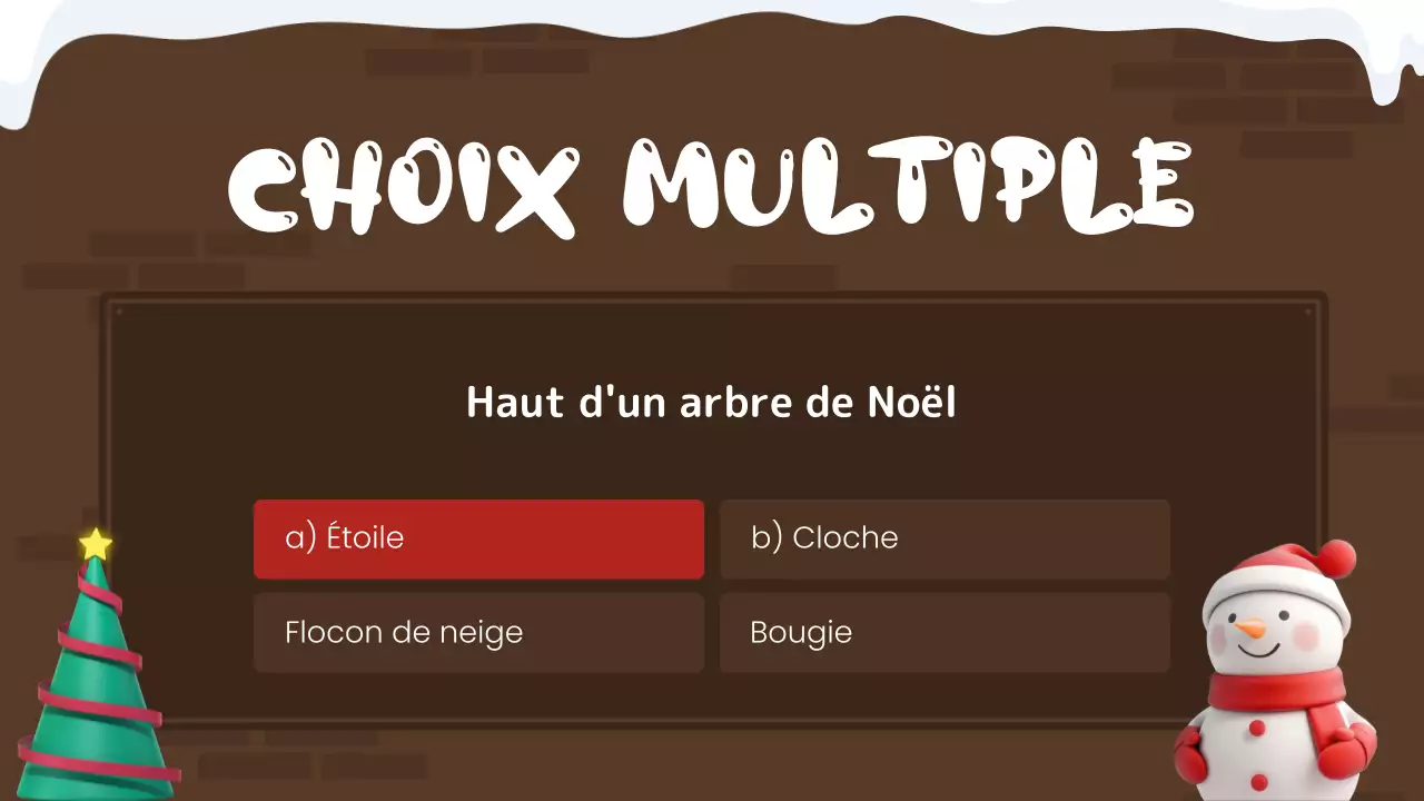 guide du quiz sur les fêtes rouges et festives